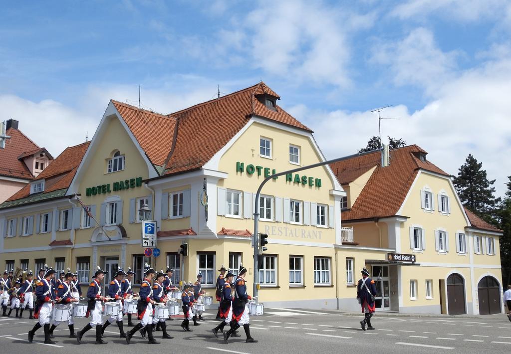 Hotel Hasen Kaufbeuren Allgaeu 外观 照片
