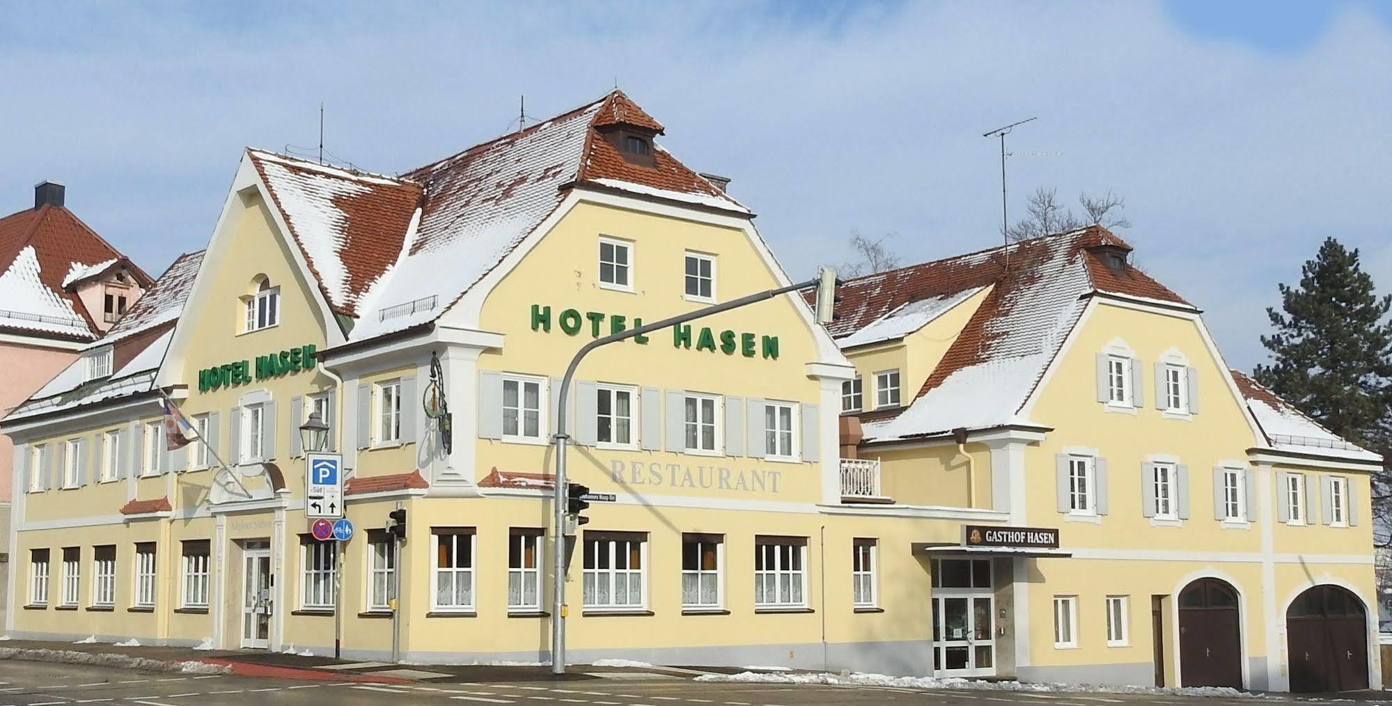 Hotel Hasen Kaufbeuren Allgaeu 外观 照片
